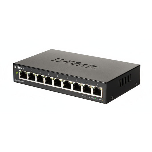 D-Link DGS-1100-10MPV2. Upravljani. L2. Gigabit Ethernet (10/100/1000). Napajanje preko Etherneta (PoE). Montaža u rack. 1U