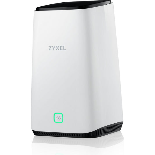 Zyxel FWA510. Wi-Fi 6 (802.11ax). Tropojasni (2.4 GHz / 5 GHz / 5 GHz). Ethernet/LAN. 5G. Crna. Bijela. Stolni ruter.