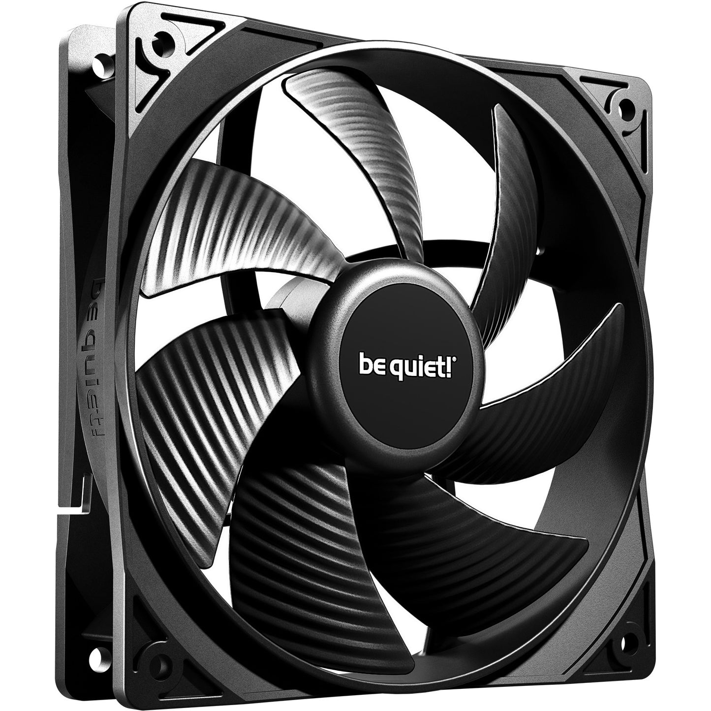 be quiet! Pure Wings 3 120mm PWM. Ventilator. 12cm. 1600 RPM. 84.8 m³/h. Crni