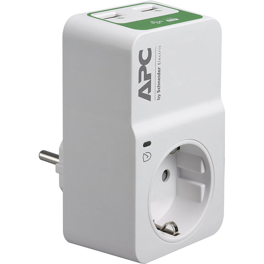APC PM1WU2-GR. 918 J. 1 AC izlaz. 230 V. 50 ± 5 Hz. Bijela. 150 g