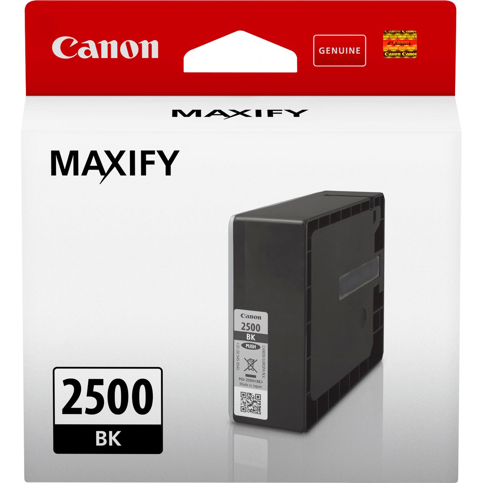 Canon PGI-2500BK crni spremnik s tintom. Crna. Tinta na bazi pigmenta. 29,1 ml