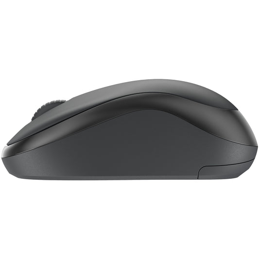 Logitech M240 tiha. Za leva i dekstru ruku. Optička. Bežična RF + Bluetooth. 4000 DPI. Grafitna.