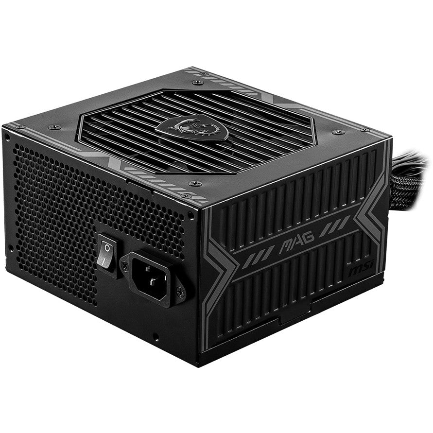 MSI MAG A650BN. 650 W. 100 - 240 V. 50 - 60 Hz. 10 A. 5 A. Aktivno
