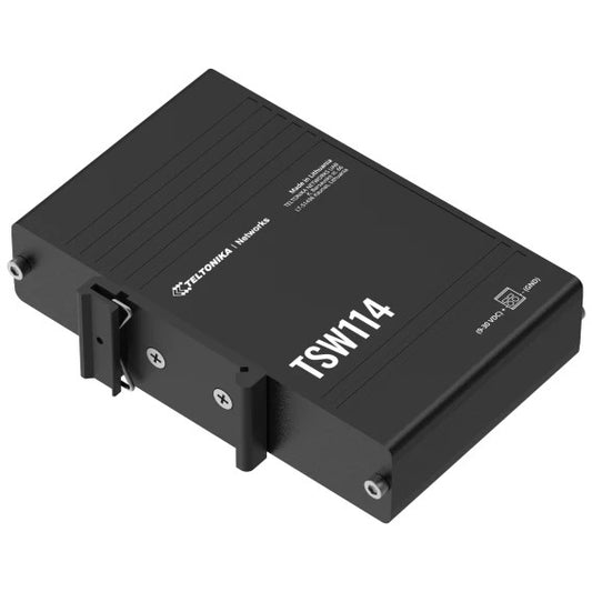 Teltonika TSW114000000. Neupravljan. Gigabit Ethernet (10/100/1000). Montaža na zid.