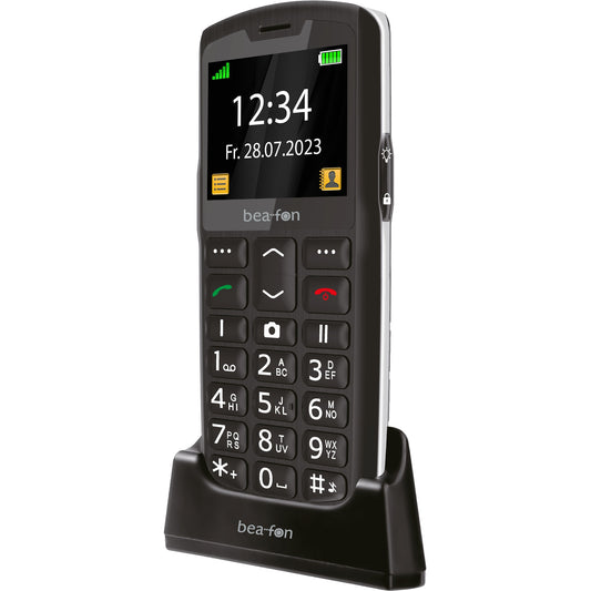 Beafon SL260. Bar. Jedna SIM kartica. 5,59 cm (2,2"). Bluetooth. 800 mAh. Crna. Srebrna.