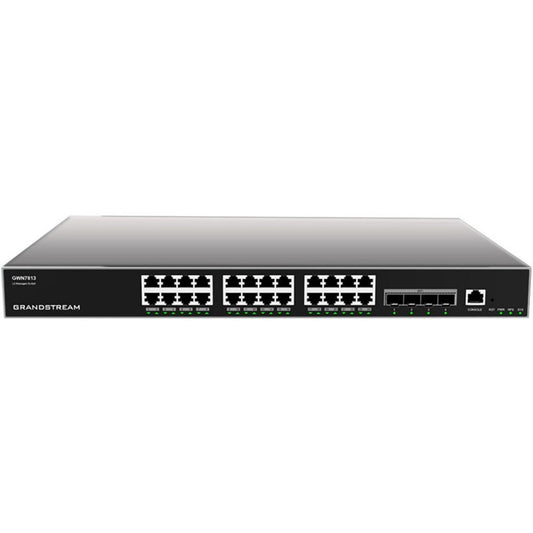 Grandstream Networks GWN7813. Upravljani. L3. Gigabit Ethernet (10/100/1000). Ugradnja u rack.