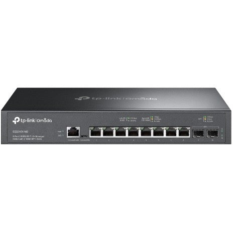 TP-Link Omada SG3210X-M2. Upravljani. L2+. 2.5G Ethernet (100/1000/2500). Montaža u rack. 1U