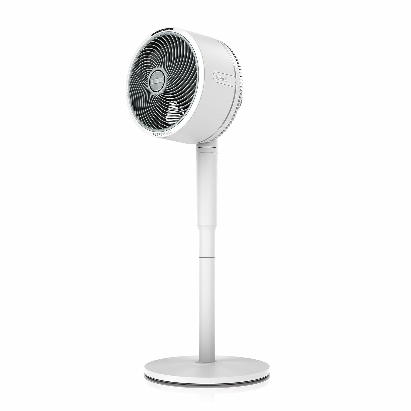 Shark FlexBreeze. Kućni ventilator s žaluzinama. Bijeli. Hodnik. Stolni. 58,7 dB. 1600 m³/h. 180°