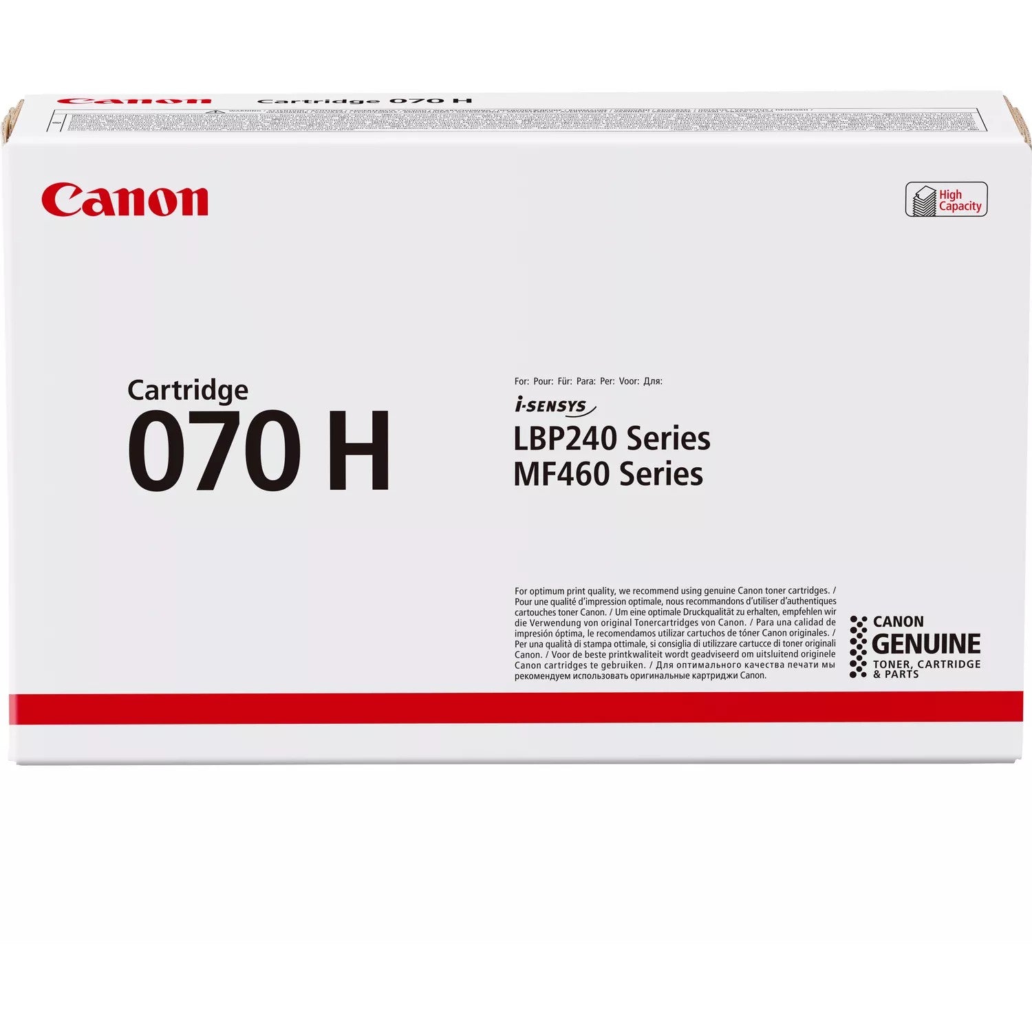 Canon 070H. 10.200 stranica. Crni. 1 komad.