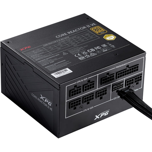 XPG COREACTOR II VE napajanje od 750 W. 750 W. 100 - 240 V. 47 - 63 Hz. 10 A. 20 A. 62,5 A