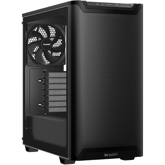 be quiet! PURE BASE 501 Protok zraka Prozor Crna. Midi Tower. PC. Crna. ATX. Micro ATX. Mini-ITX. Akrilonitril butadien stiren (ABS). Čelik. Kaljeno staklo. 17,8 cm