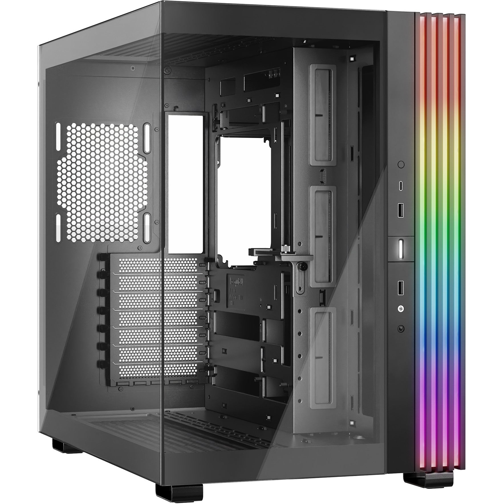 be quiet! LIGHT BASE 600 DX Crna. Midi Tower. PC. Crna. ATX. mikro ATX. Mini ATX. Akrilonitril butadien stiren (ABS). Staklo. Čelik. Gejming.
