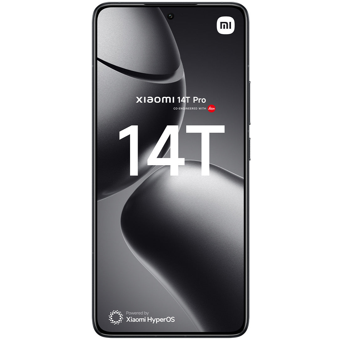 Mobitel Xiaomi 14T Pro. 16,9 cm (6,67"). 2712 x 1220 piksela. 12 GB. 512 GB. 50 MP. Crni