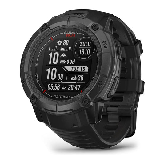 Garmin Instinct 2X Solar Tactical Edition 50 mm, crni