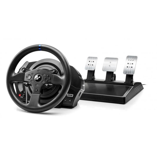 Thrustmaster T300 RS GT. Volan + pedale. Računar. PlayStation 4. PlayStation 5. PlayStation 3. D-pad. Smjerni tasteri. Analogni/Digitalni. Žični. Crna.