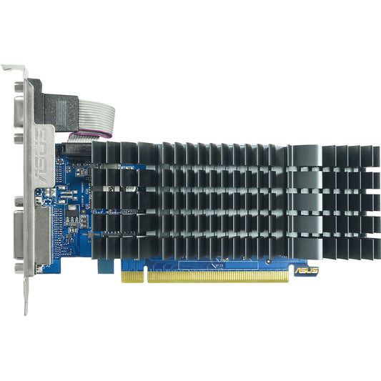 ASUS GT710-SL-2GD5-BRK-EVO. GeForce GT 710. 2GB. GDDR5. 64 bita. 3840x2160 piksela. PCI Express 2.0
