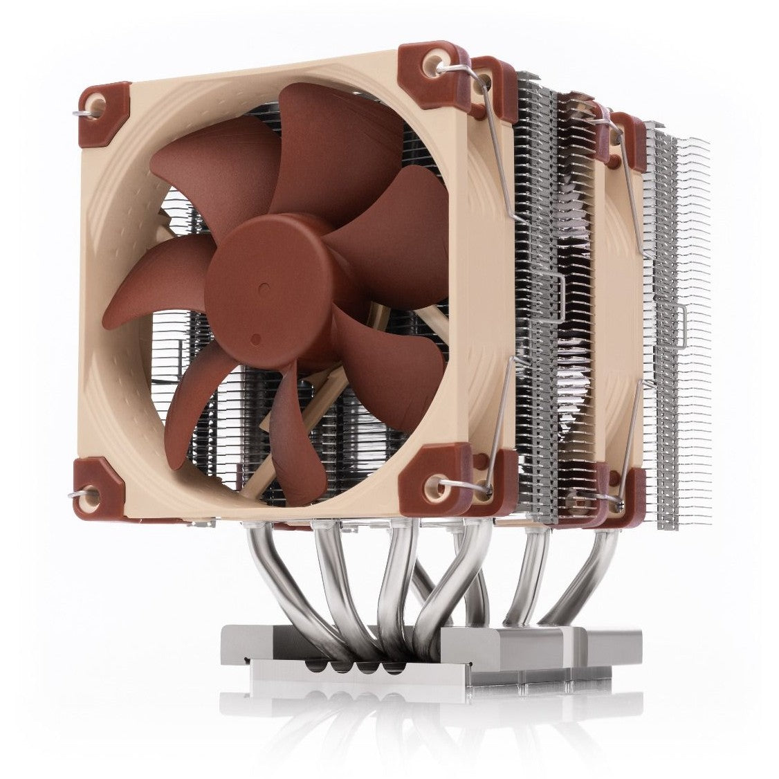 Noctua NH-D9 DX-4677 4U. Zračno hlađenje. 9.2cm. 400RPM. 2500RPM. Aluminij. Bež. Smeđa.