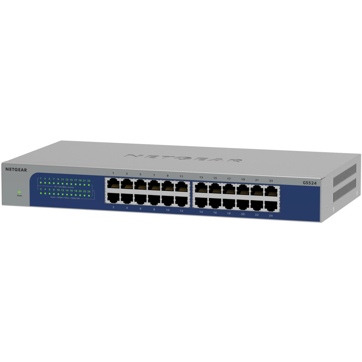NETGEAR GS524-300EUS. Neupravljani. Gigabit Ethernet (10/100/1000). Puni dupleks.