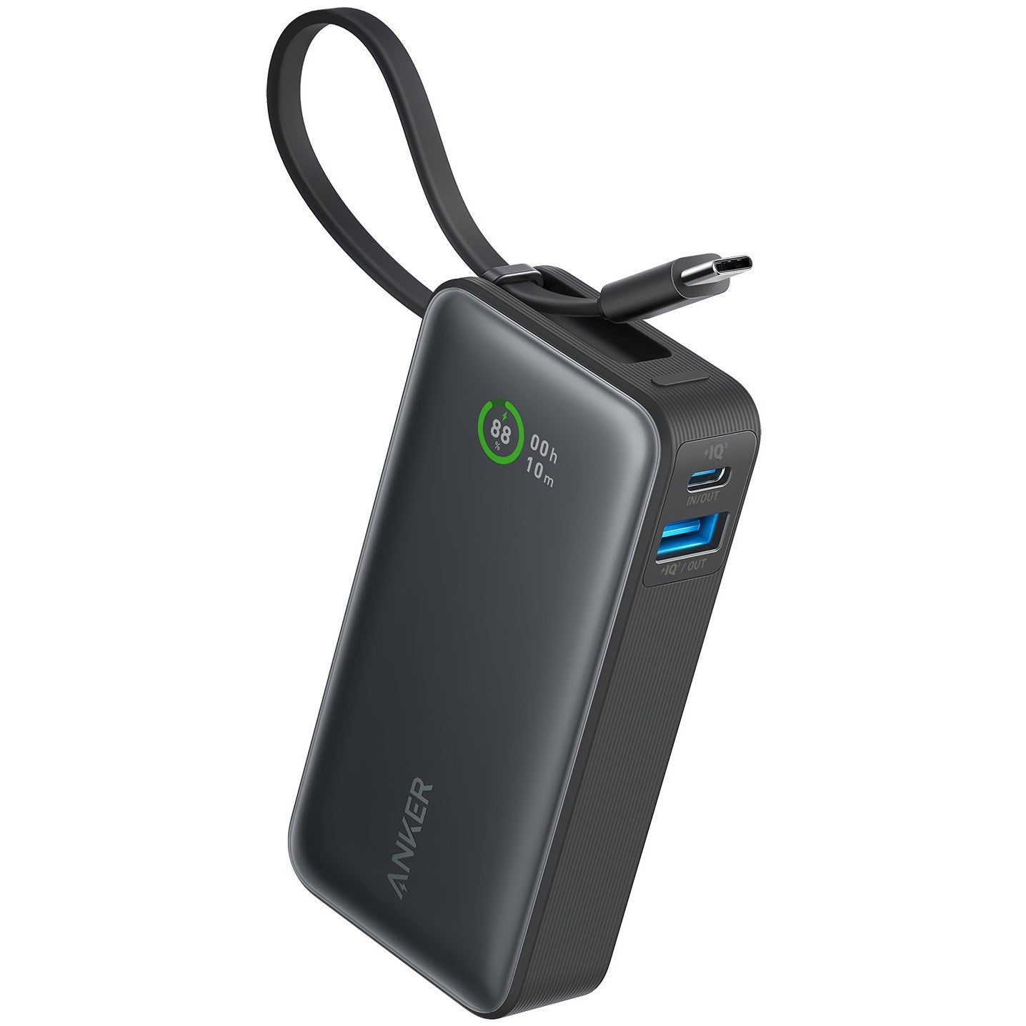 Anchor A1259G11. 10000mAh litijumska baterija. 30W. Crna.