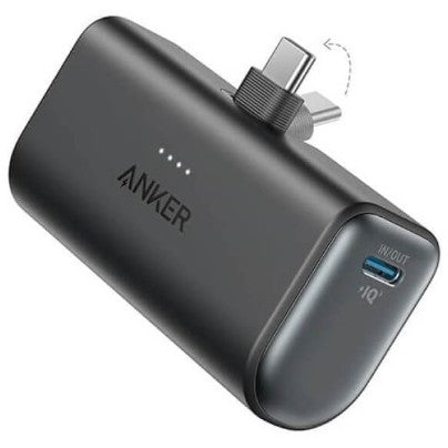 Anker Nano. 5000 mAh. 22,5 W. Crna.