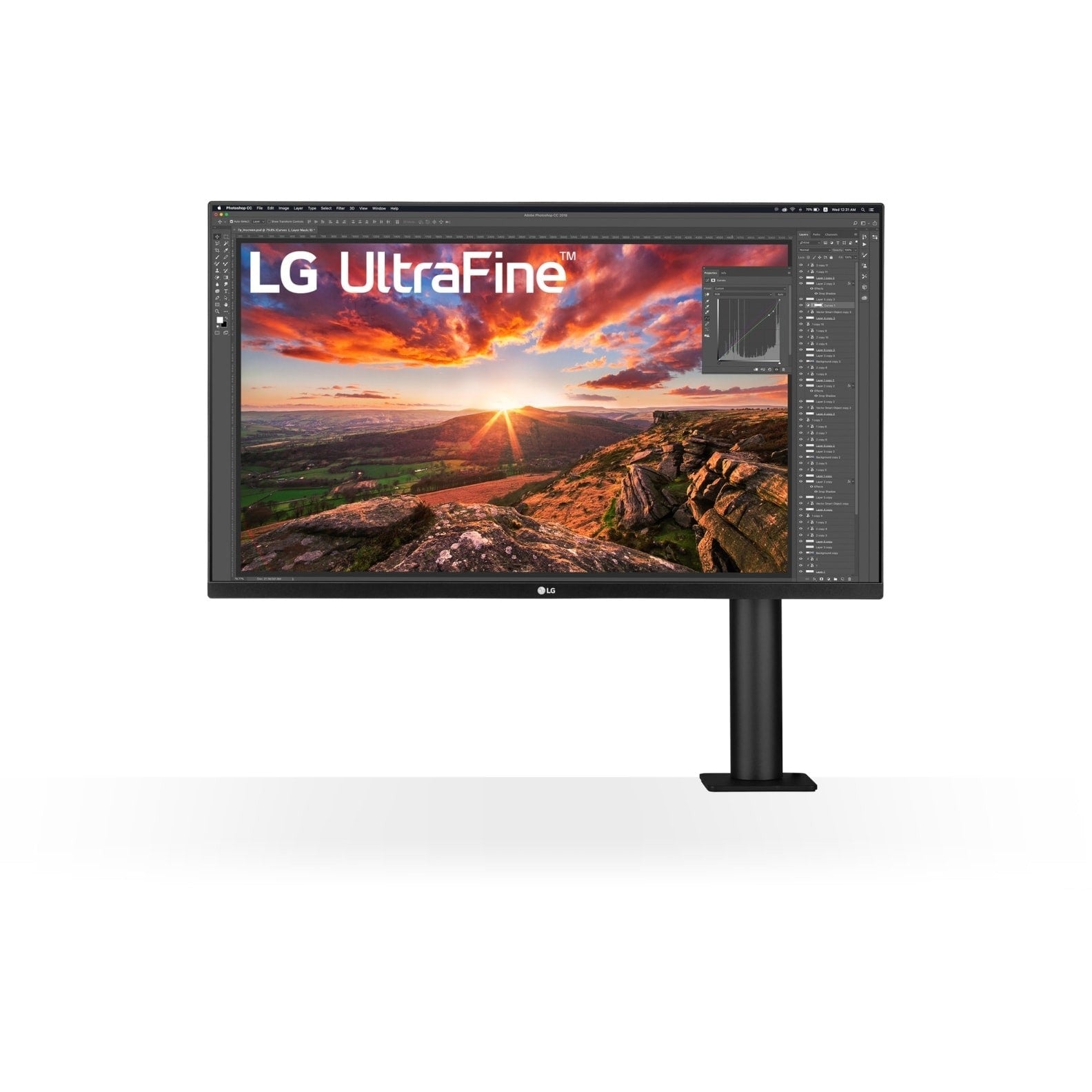 LG 32UN880K. 81,3 cm (32"). 3840 x 2160 piksela. 4K Ultra HD. 5 ms. Crni
