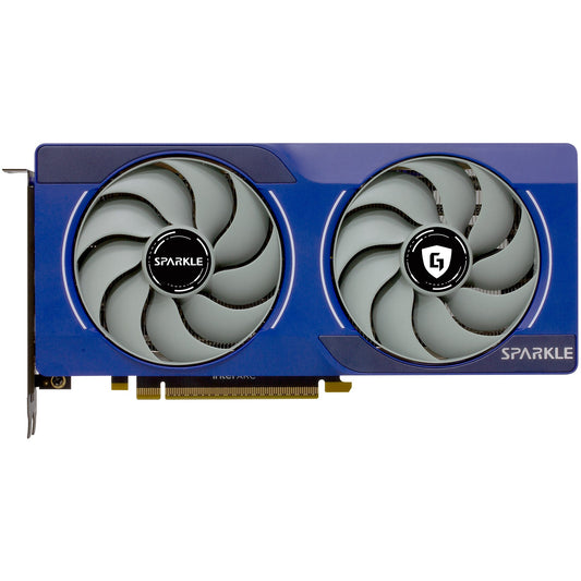 Sparkle Technology Intel ARC B580. Arc B580. 12GB. GDDR6. 192 bita. 7680 x 4320 piksela. PCI Express x8 4.0