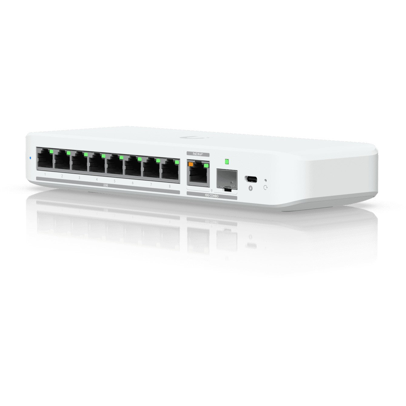 Ubiquiti UniFi Flex 2.5G. Upravljani. L2. 2.5G Ethernet (100/1000/2500). Desktop/Zidna montaža. Montaža na zid.