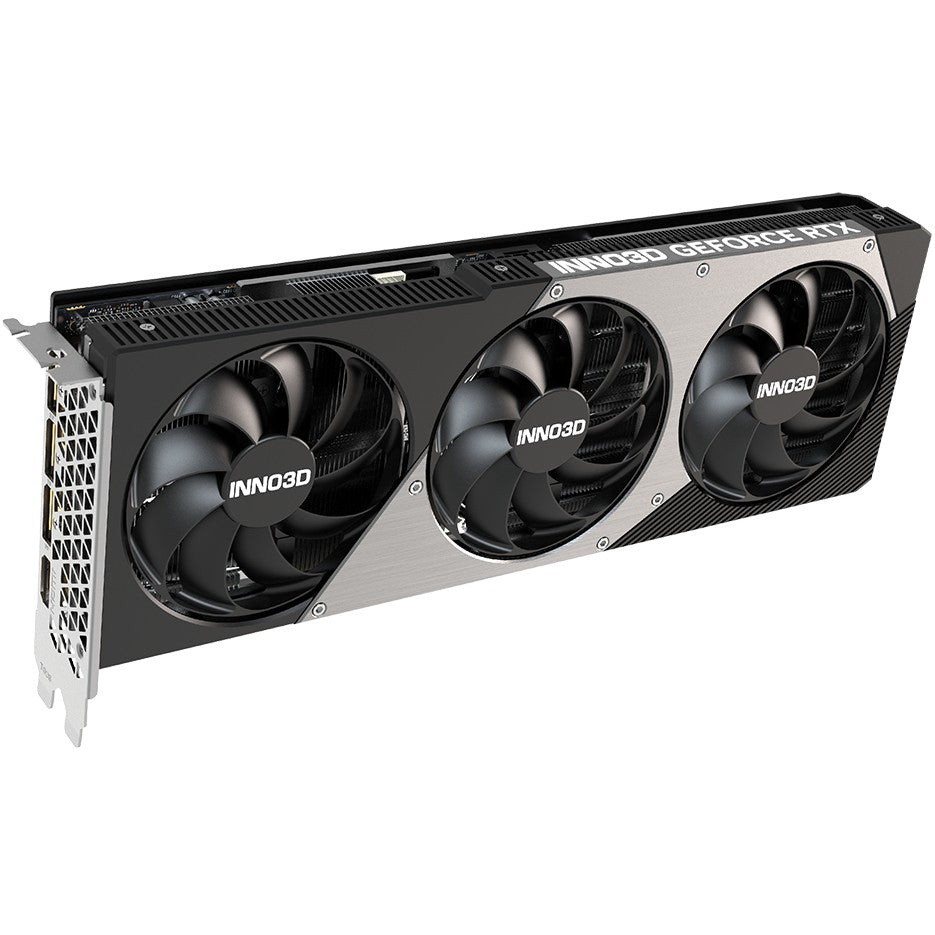 INNO3D GeForce RTX 5070 Ti X3. GeForce RTX 5070 Ti. 16GB. GDDR7. 256 bita. PCI Express 5.0. 3 ventilatora.