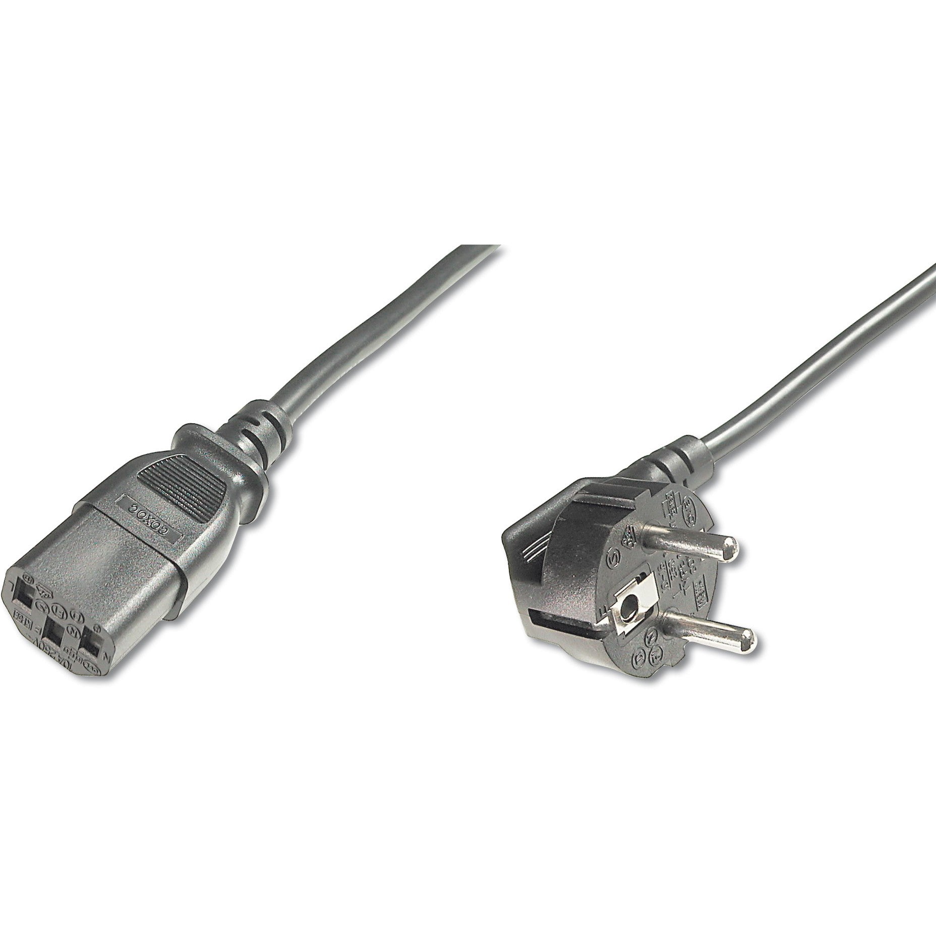 Digitus mrežni priključni kabel. 5 m. CEE7/7. IEC C13. H05VV-F3G. 250 V. 10 A