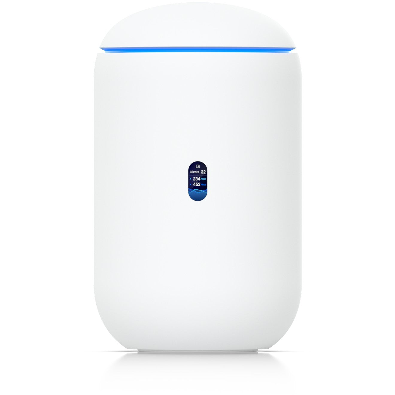 Ubiquiti Dream 7. Wi-Fi 7 (802.11be). Tropojasni (2.4GHz/5GHz/6GHz). Ethernet/LAN. Bijeli. Stolni ruter.