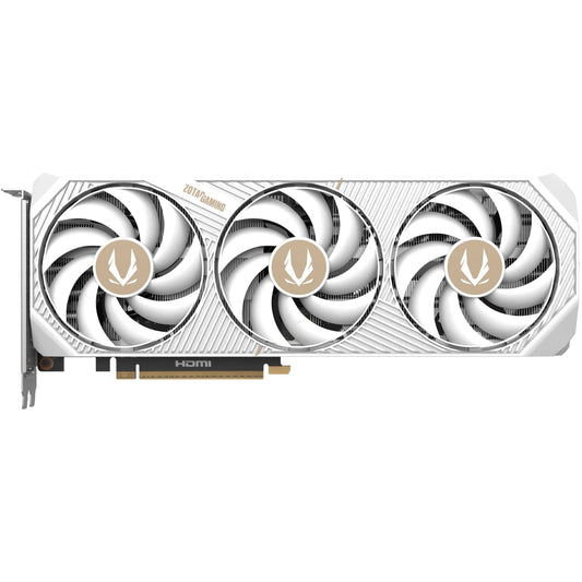 Zotac GAMING GeForce RTX 5070 AMP. GeForce RTX 5070. 12GB. GDDR7. 192 bita. 7680 x 4320 piksela. PCI Express x16 5.0