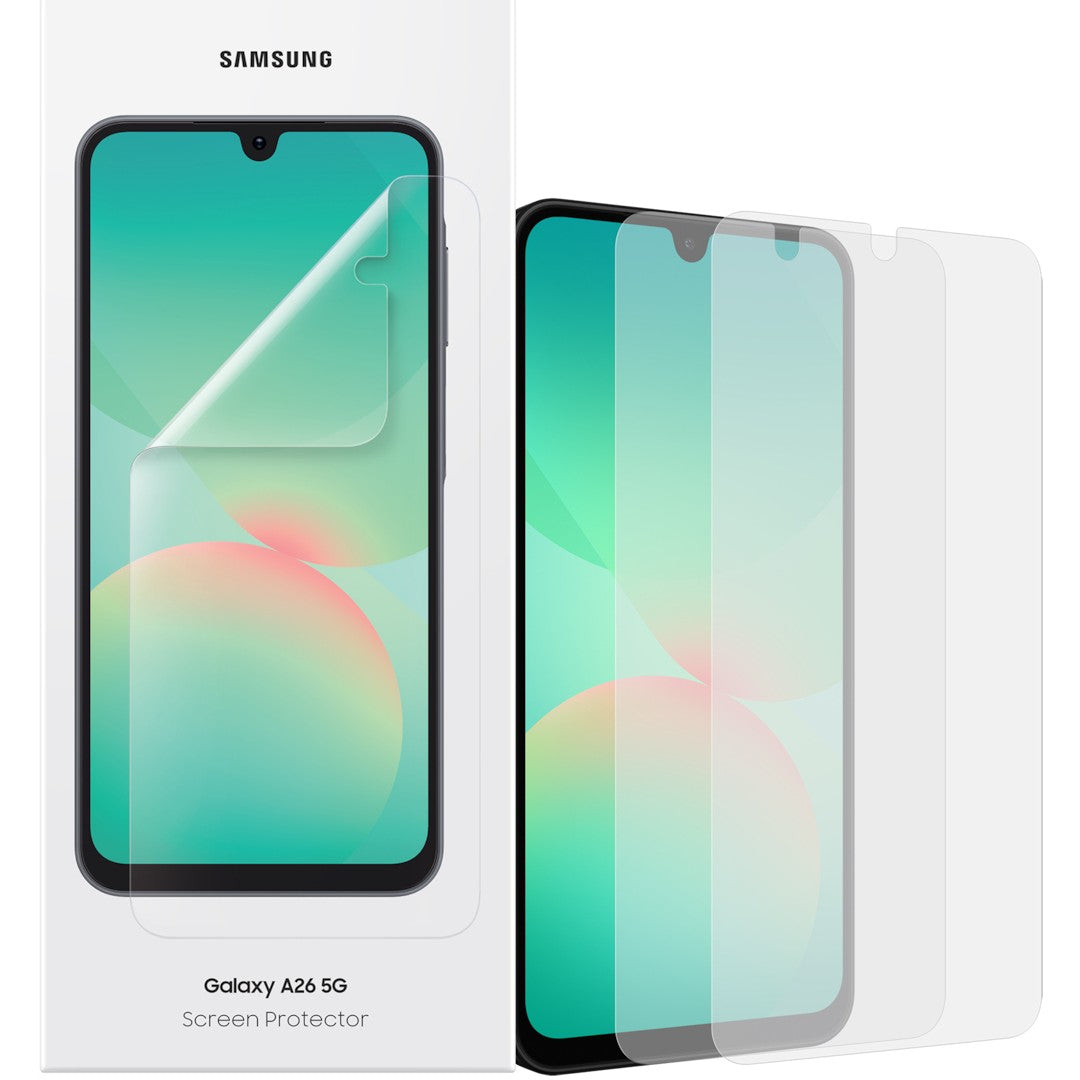 Samsung zaštitna folija za ekran za Galaxy A26 5G. Samsung. Galaxy A26 5G. Otporna na ogrebotine. Prozirna. 1 komad.