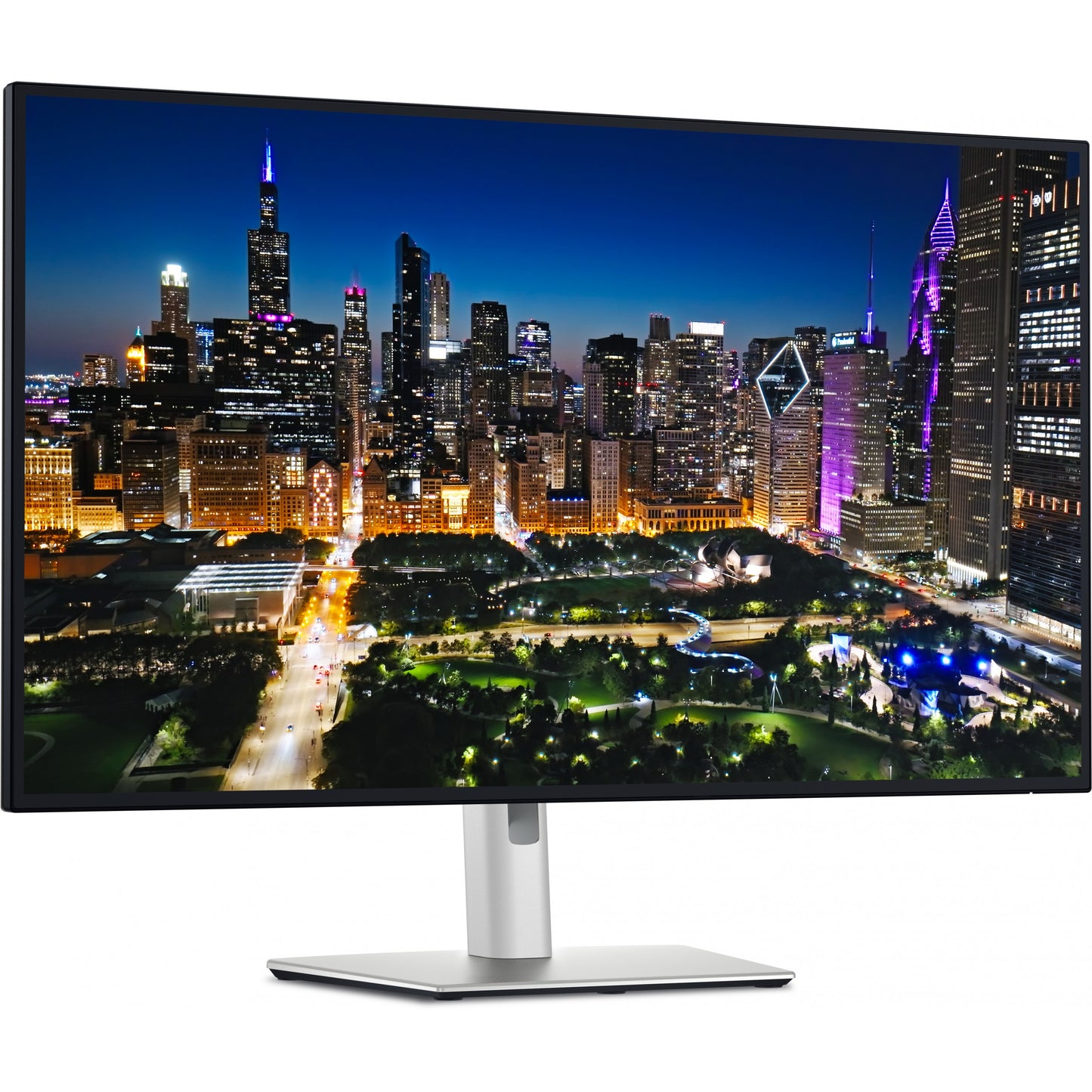DELL UltraSharp U3225QE. 80 cm (31,5"). 3840 x 2160 piksela. 4K Ultra HD. LCD. 8 ms. Crni. Srebrni.
