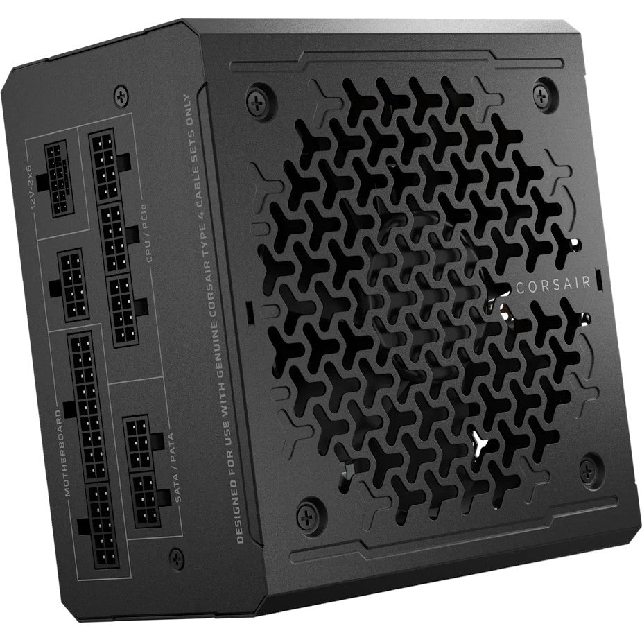 Corsair RMe serija RM1000e. 1000 W. 100 - 240 V. 47 - 63 Hz. 10 - 5 A. 150 W. 1000 W