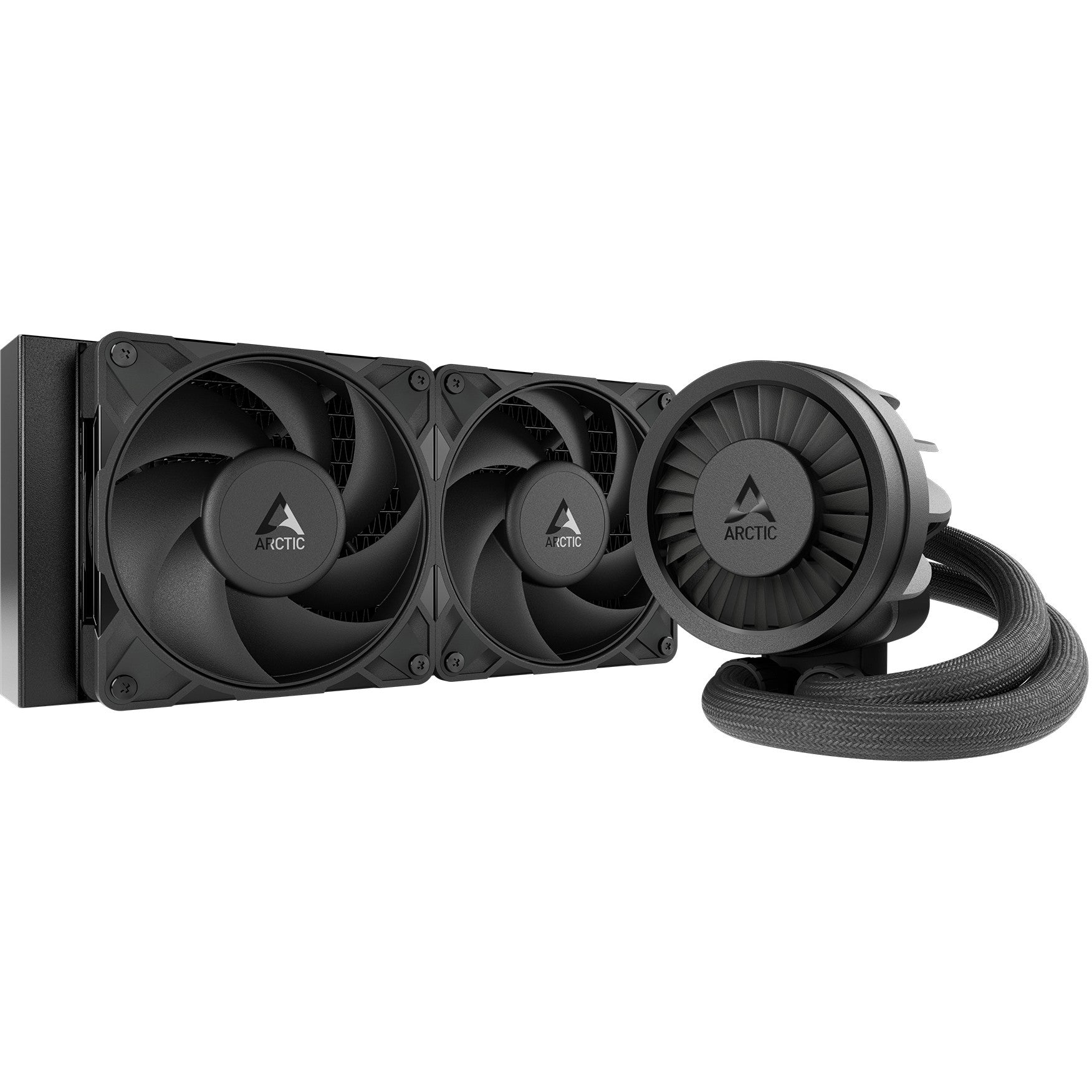 ARCTIC Liquid Freezer III Pro 240 - Multikompatibilni all-in-one CPU vodeni hladnjak. All-in-one tekućinski hladnjak. 12 cm. 131 m³/h. Crni