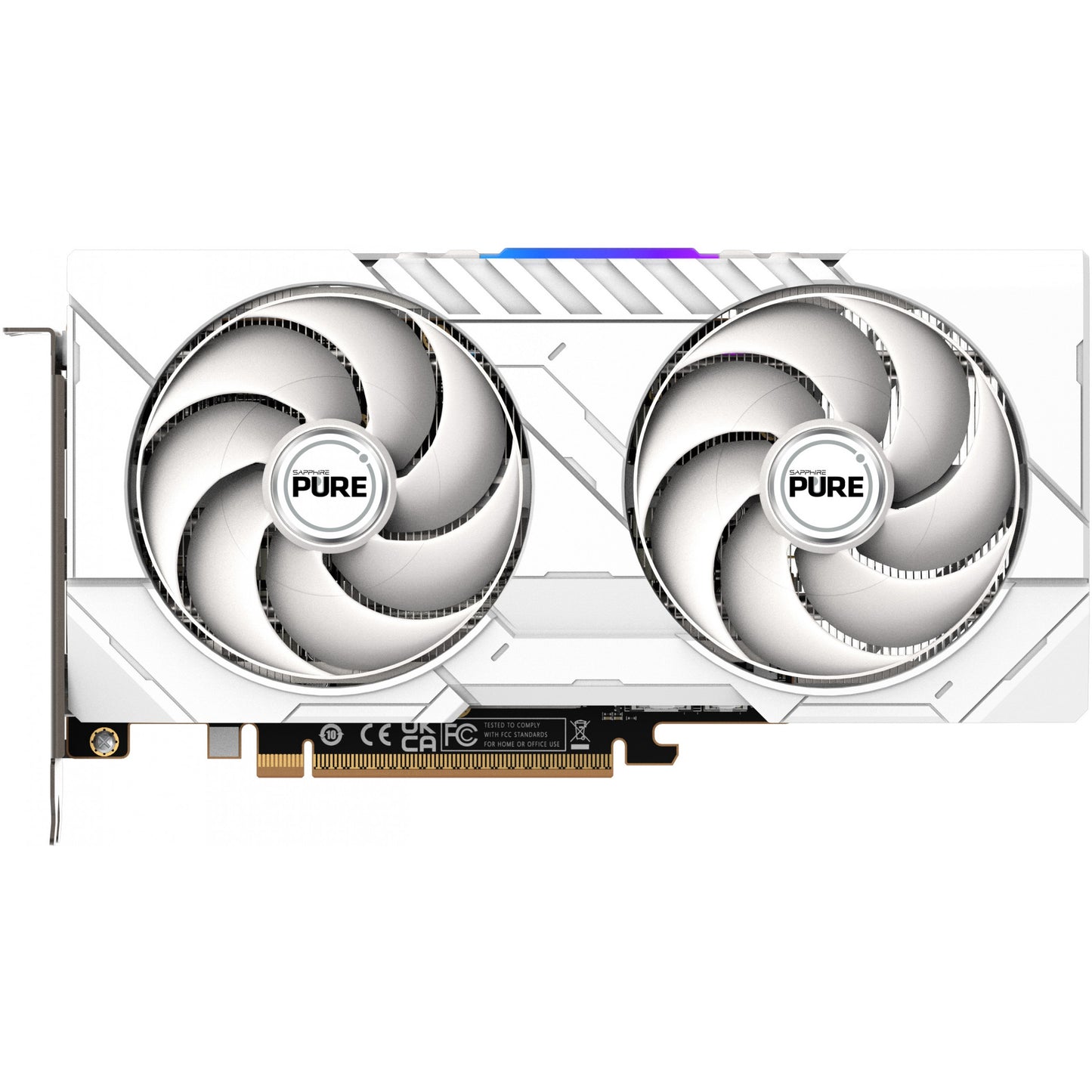 Sapphire PURE AMD Radeon RX 9060 XT GPU. Radeon RX 9060 XT. 16 GB. GDDR6. 128 bita. 7680 x 4320 piksela. PCI Express x16 5.0