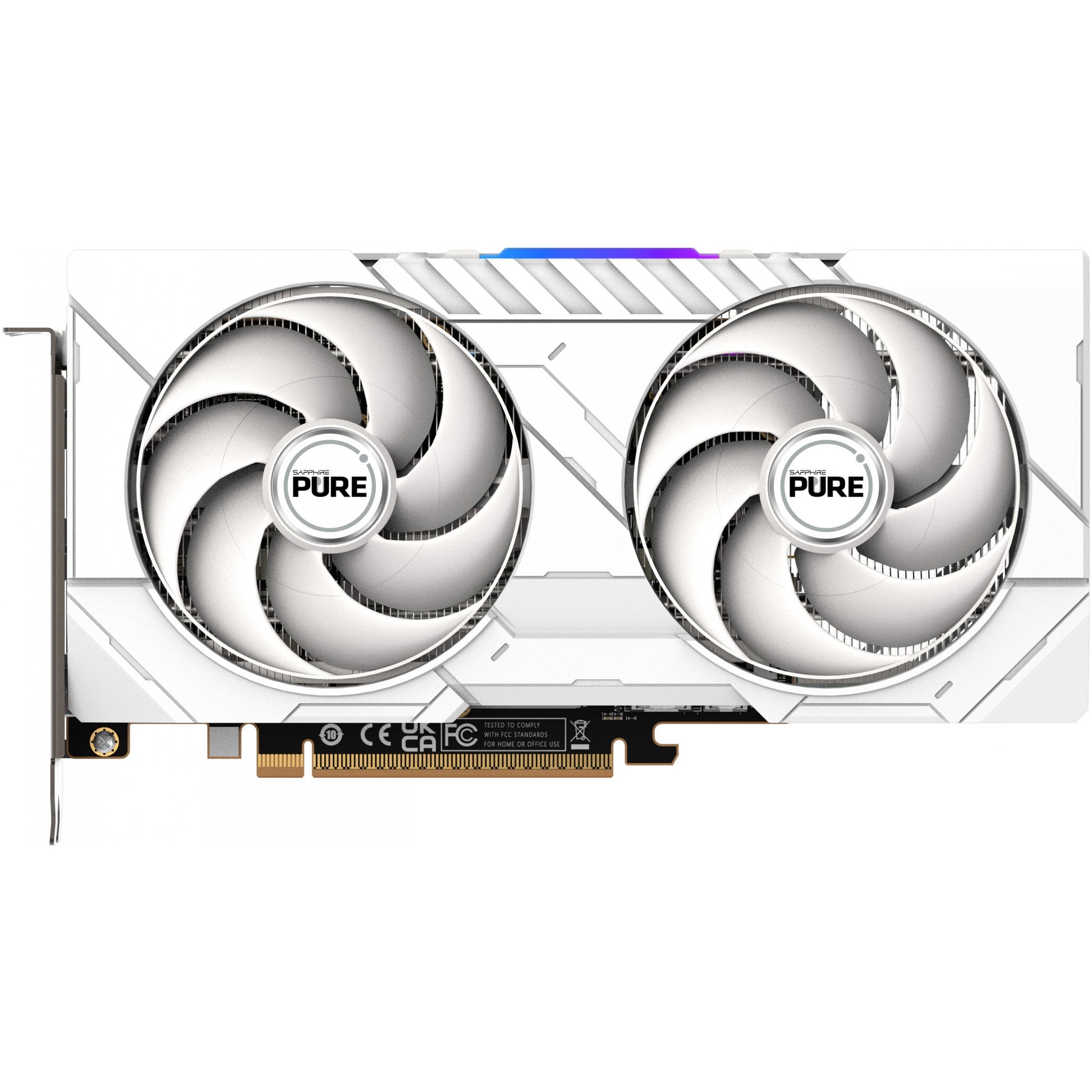 Sapphire PURE AMD Radeon RX 9060 XT GPU. Radeon RX 9060 XT. 16 GB. GDDR6. 128 bita. 7680 x 4320 piksela. PCI Express x16 5.0