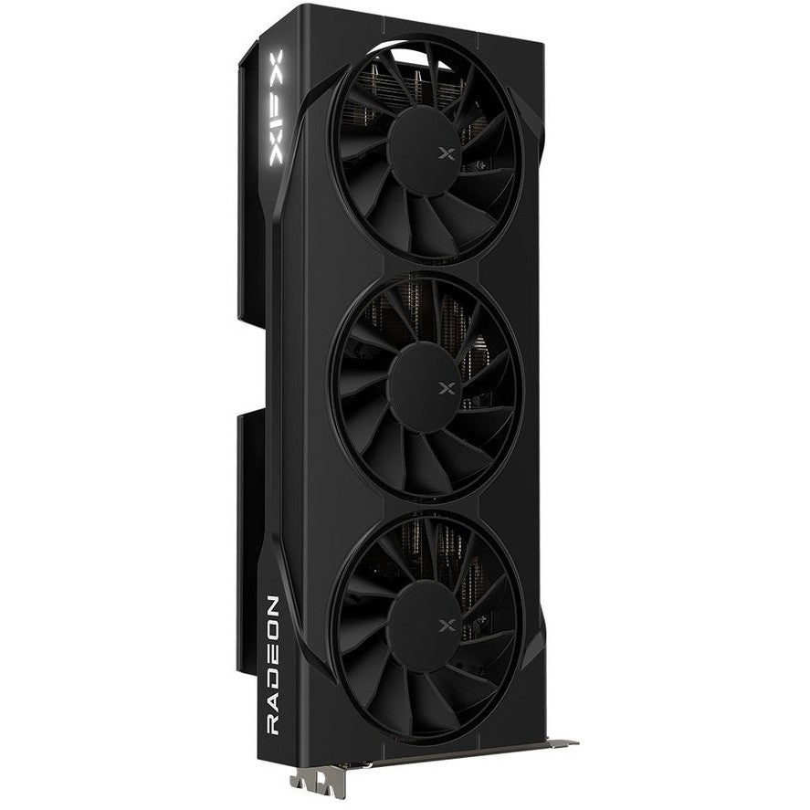 XFX RX-96TS316B7. Radeon RX 9060 XT. 16 GB. GDDR6. 128 bita. PCI Express x16 5.0. 3 ventilatora.