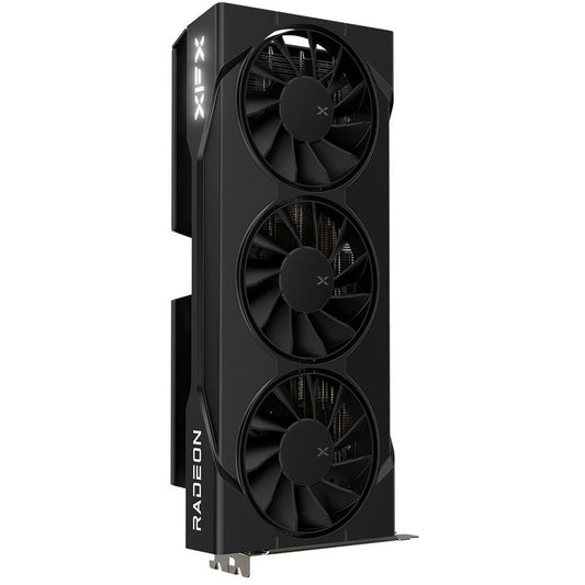 XFX RX-96TS316B7. Radeon RX 9060 XT. 16 GB. GDDR6. 128 bita. PCI Express x16 5.0. 3 ventilatora.