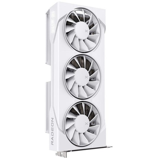 XFX RX-96TS316W7. Radeon RX 9060 XT. 16 GB. GDDR6. 128 bita. PCI Express x16 5.0. 3 ventilatora.