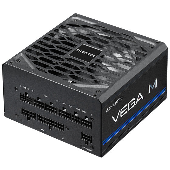 Chieftec Vega M PPG-1000-C napajanje 1000W crno. 1000 W. 100 - 240 V. 50/60 Hz. 12 A. 100 W. 1000 W