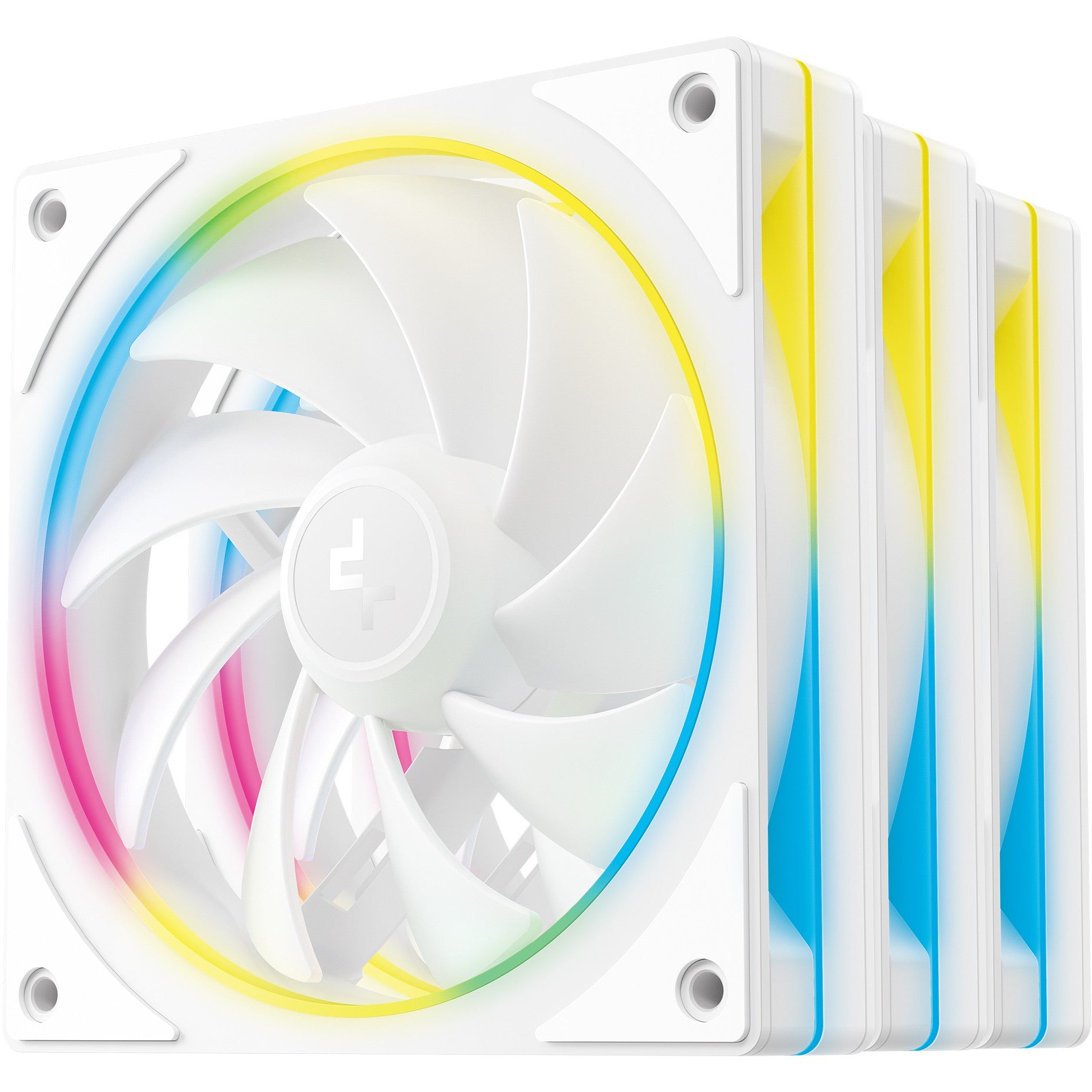DeepCool FL12 SE WH 3-u-1. Ventilator. 12 cm. Bijela.