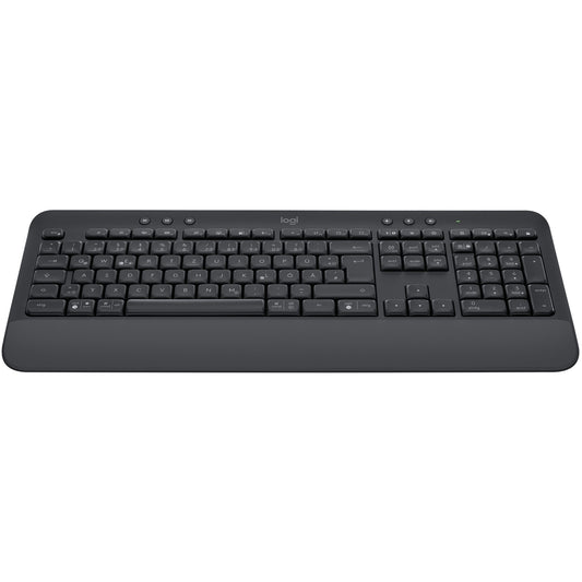 Logitech 920-010913. Puna veličina (100%). Bežično. Bluetooth. Membranski prekidači. QWERTZ raspored. Grafit.