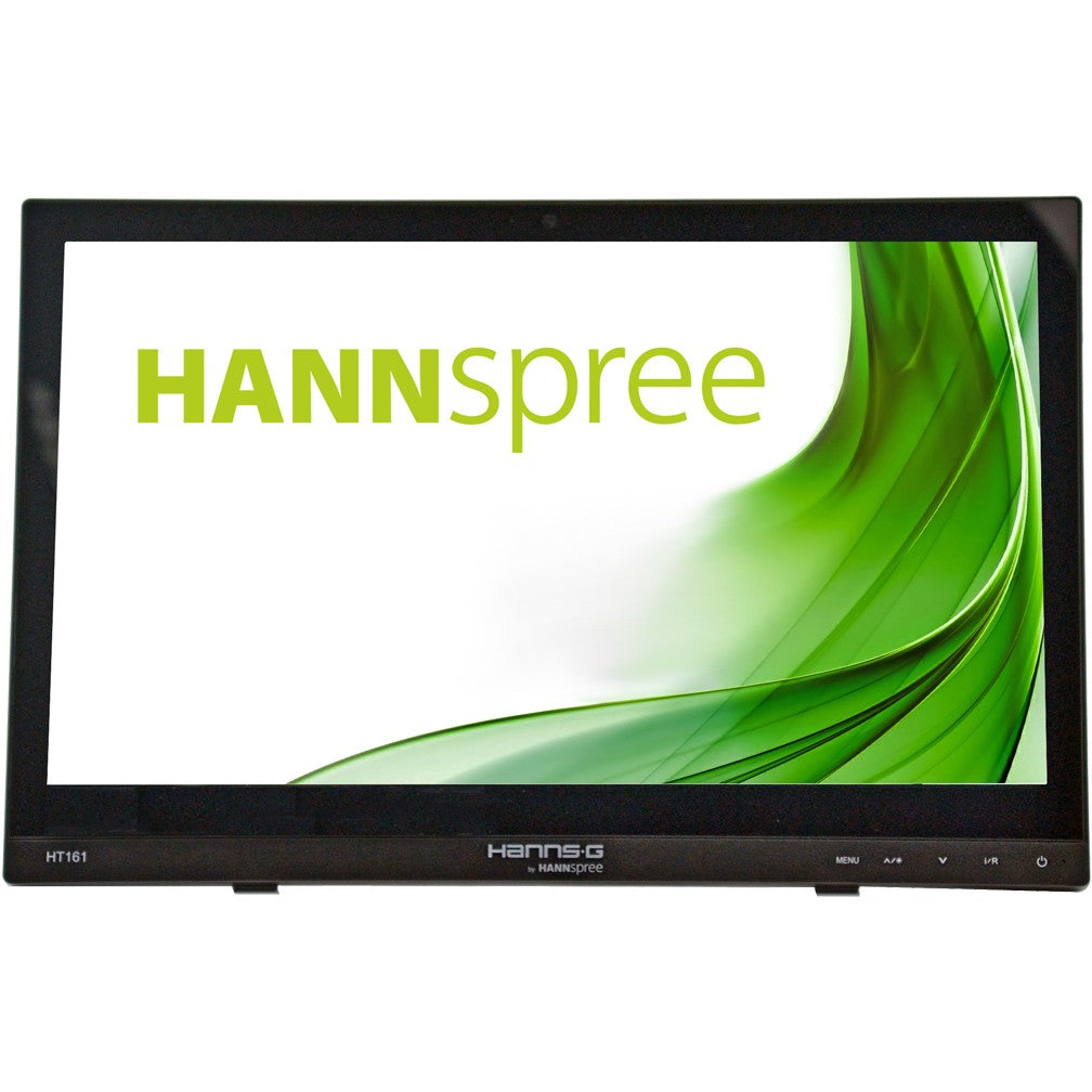 Hannspree HT161HNB. 39,6 cm (15,6"). 1366 x 768 piksela. HD. LED. 12 ms. Crni