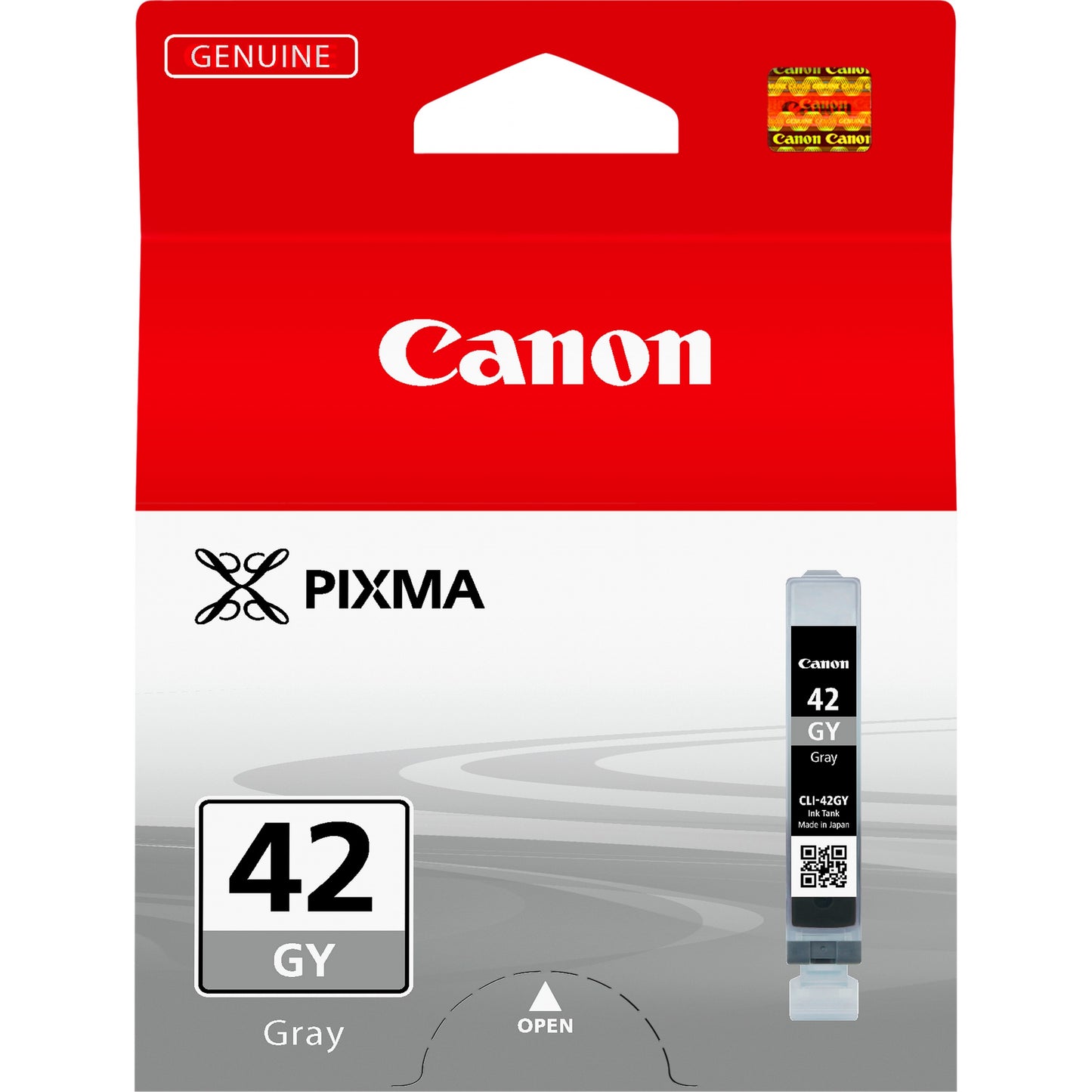 Canon CLI-42GY siva tinta. Standardni kapacitet. Siva. Tinta na bazi pigmenta. 1 komad. 492 stranice.