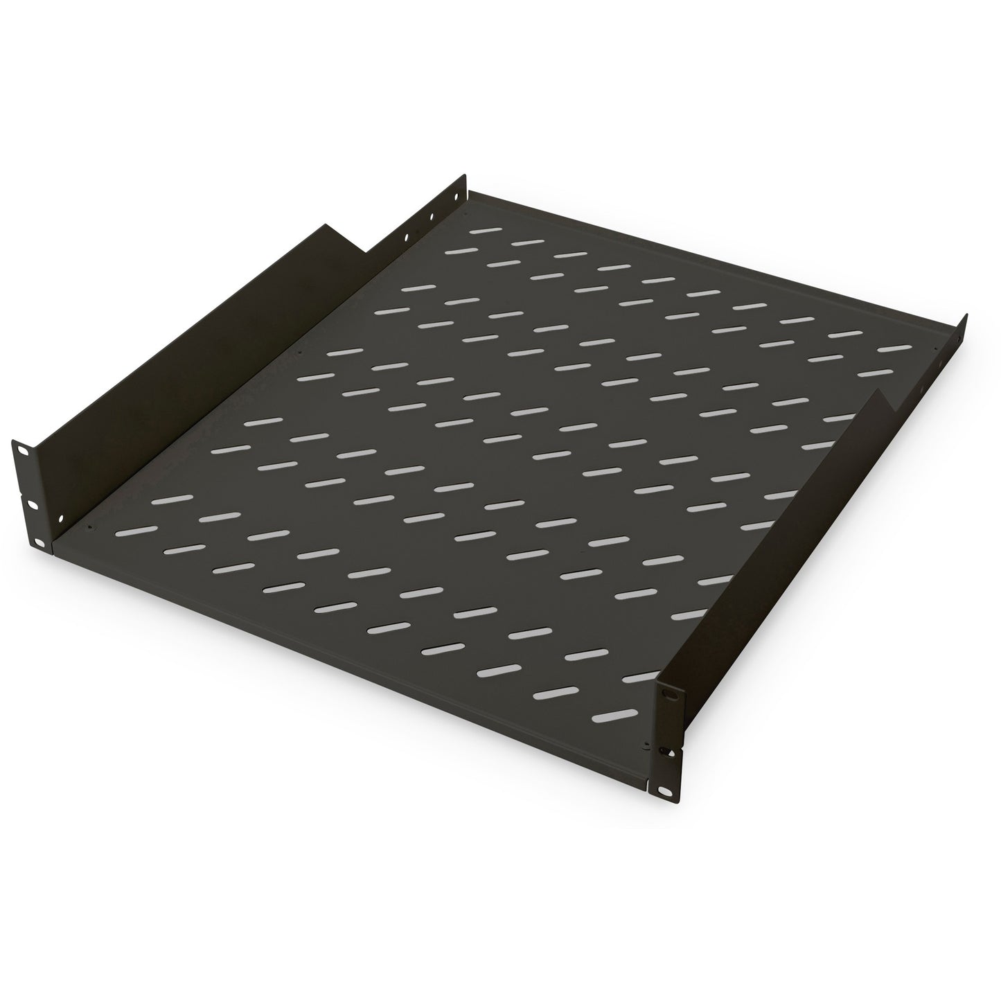 Digitus polica za fiksnu ugradnju u ormariće od 483 mm (19"). Crna.