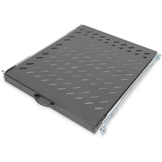 Digitus izvlačna polica za ormariće od 483 mm (19"). Crna.