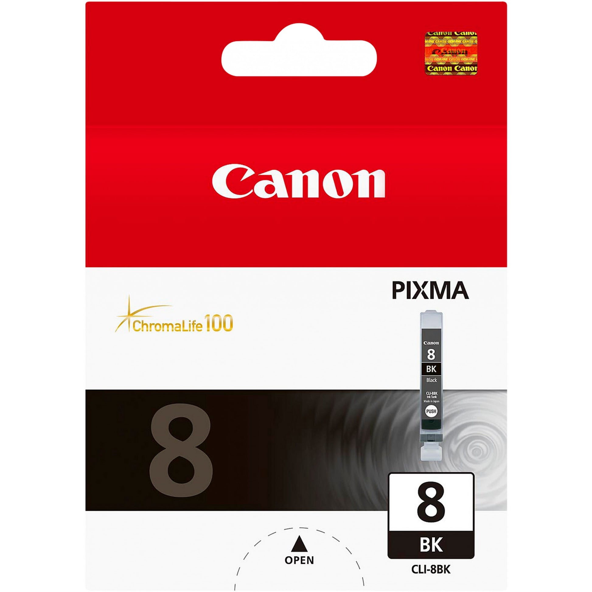Canon CLI-8BK crna tinta. Crna. Tinta na bazi pigmenta. 1 komad. 1145 stranica.