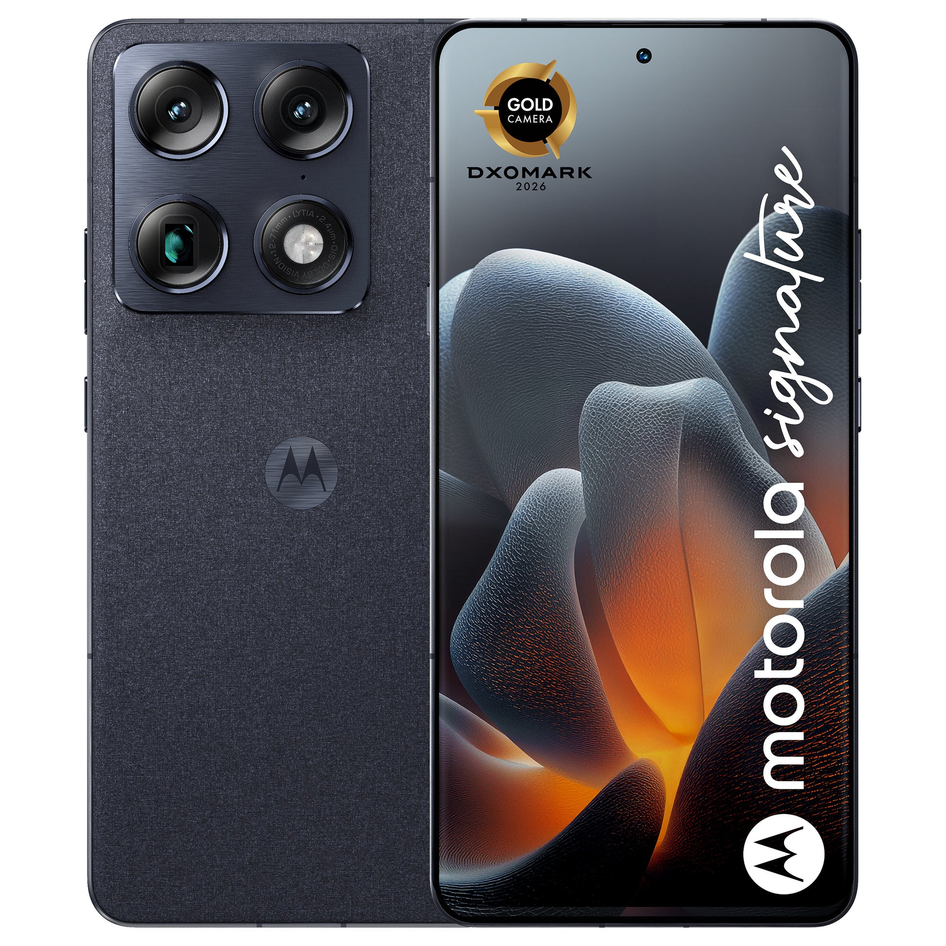 Motorola signature , 17,2 cm (6.78"), 16 GB, 512 GB, 50 MP, Android 16.0, Dunkelblau