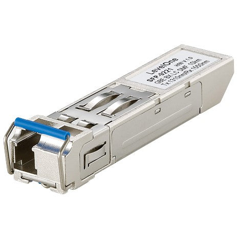 LevelOne 1.25G Jednomodni BIDI SFP primopredajnik 10km. TX/RX sa 1310/1550nm. Optička vlakna. 1250 Mbps. SFP. LC. 9/125 µm. 10000 m